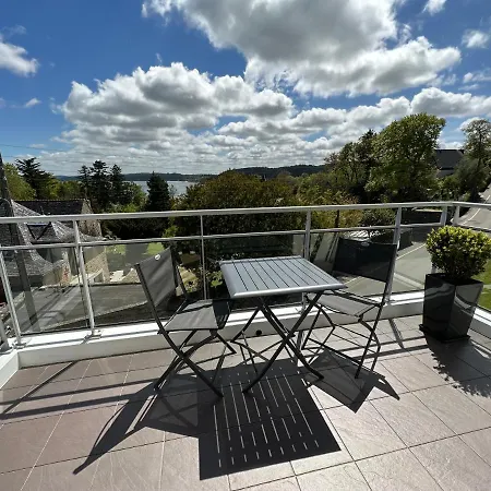 Appartement De Charme Expose Sud Avec Vue Mer Carantec Extérieur photo