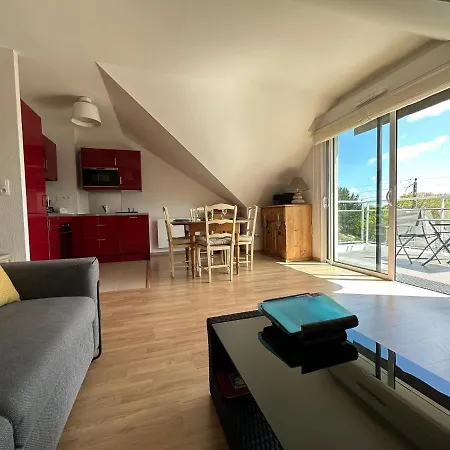 Appartement De Charme Expose Sud Avec Vue Mer Carantec Extérieur photo